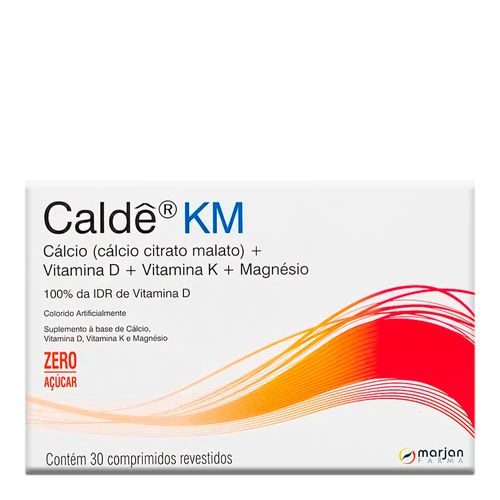 Suplemento Vitamínico Caldê Km Marjan 30 Comprimidos Revestidos