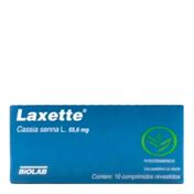 Laxette 55 6mg Avert 10 Comprimidos Revestidos