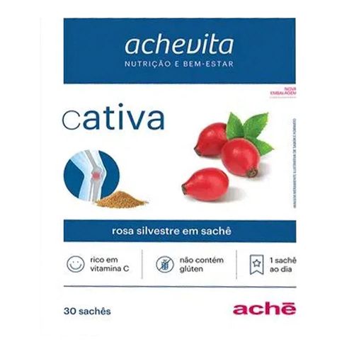 Suplemento Vitamínico Cativa 6g Aché C/ 30 Sachês Suplemento Vitamínico Cativa 6g Aché C/ 30 Sachês