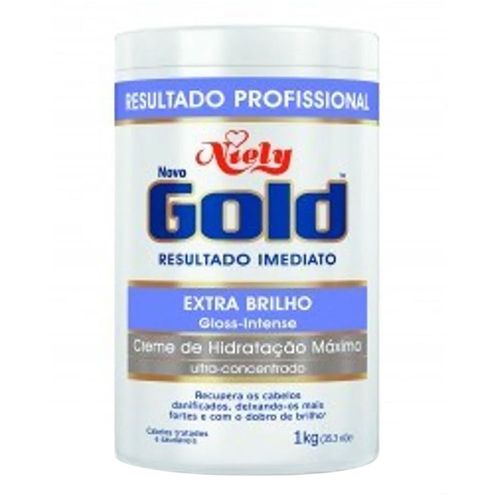 Creme de Tratamento Niely Gold Extra Brilho - 1kg Creme de Tratamento Niely Gold Extra Brilho - 1kg