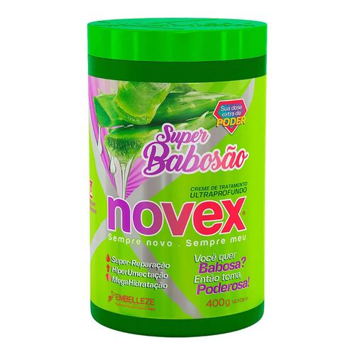 Creme de Tratamento Novex Super Babosão 400g