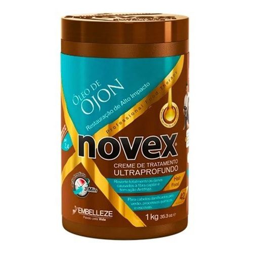 Creme De Tratamento Novex Ultra Profundo Óleo De Ojon 1kg Creme De Tratamento Novex Ultra Profundo Óleo De Ojon 1kg