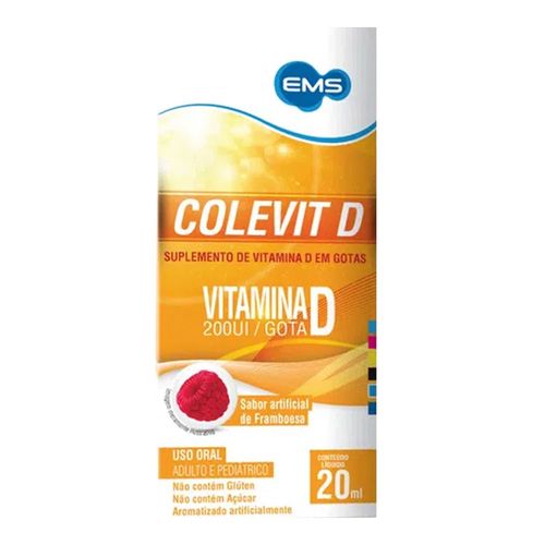 Vitmanina D Colevit D Gotas EMS 20ml Vitmanina D Colevit D Gotas EMS 20ml