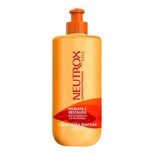 Creme Para Pentear Neutrox SOS 300ml Creme Para Pentear Neutrox SOS 300ml
