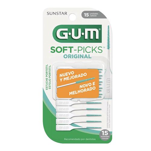 Escova Interdental Soft Picks GUM 15 Unidades
