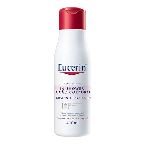 Loção Corporal Euceerin In Shower Hidratante Banho 400ml Loção Corporal Euceerin In Shower Hidratante Banho 400ml