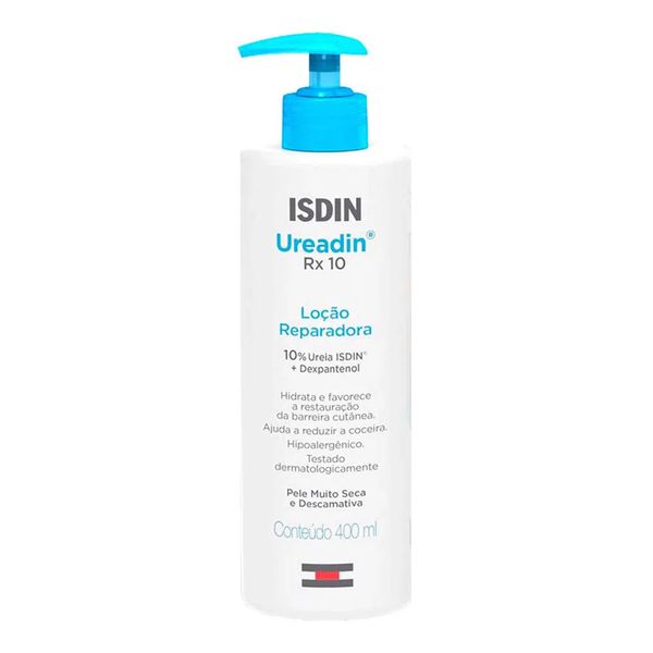 Loção Hidratante Corporal ISDIN Ureadin Rx10 para Pele Muito Seca 400ml