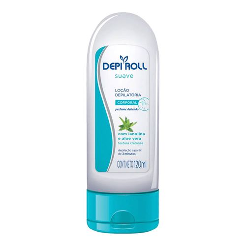 Loção Depilatória Depi Roll Aloe Vera 120ml Loção Depilatória Depi Roll Aloe Vera 120ml