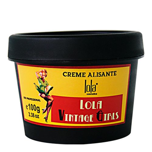 Creme Para Cabelo Lola Alisante Vintage Girls 100G