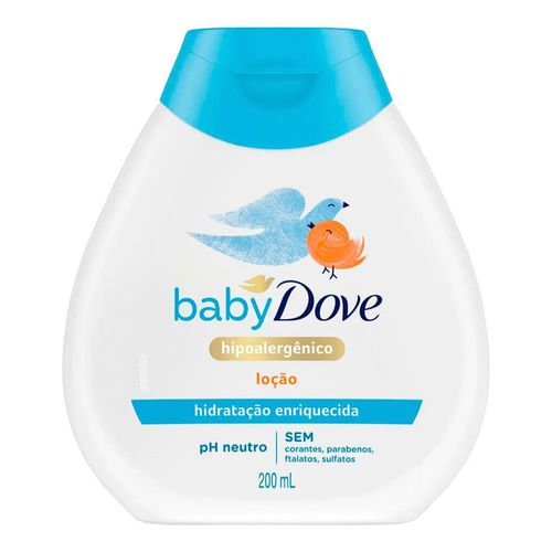 Loção Dove Baby Hidratação Enriquecida 200ml Loção Dove Baby Hidratação Enriquecida 200ml
