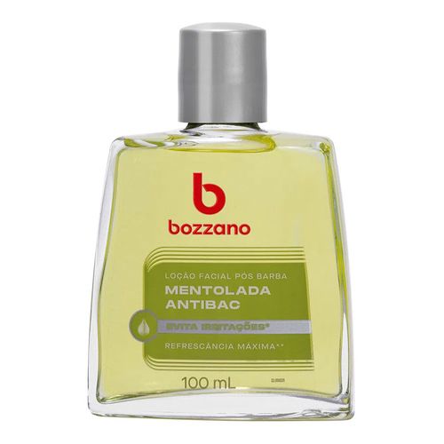 Loção Facial Pós-Barba Bozzano Mentolada Antibac 100ml Loção Facial Pós-Barba Bozzano Mentolada Antibac 100ml