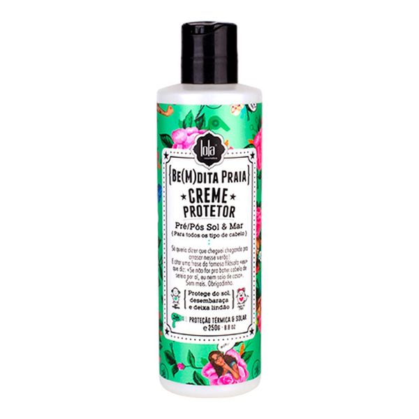 Creme Protetor Lola Be(m)dita Praia Pré Pós Sol & Mar 250g