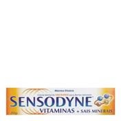 Creme Dental Sensodyne Vitaminas + Sais Minerais 50g