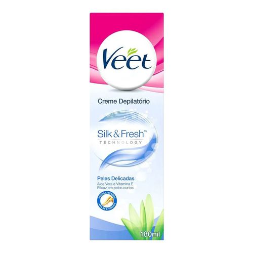 Creme Depilatório Corporal Veet Peles Delicadas 180ml Creme Depilatório Corporal Veet Peles Delicadas 180ml