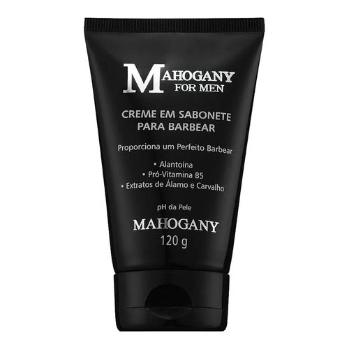 Creme em Sabonete para Barbear Mahogany for Men 120ml Creme em Sabonete para Barbear Mahogany for Men 120ml