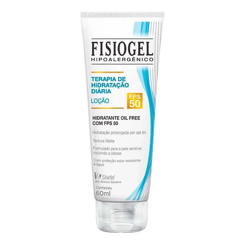Loção Hidratante Corporal Fisiogel Stiefel Com Fps50 60ml