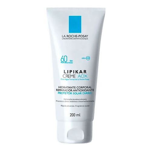 Loção Hidratante Corporal La Roche-Posay Lipikar AOX FPS60 200ml Loção Hidratante Corporal La Roche-Posay Lipikar AOX FPS60 200ml