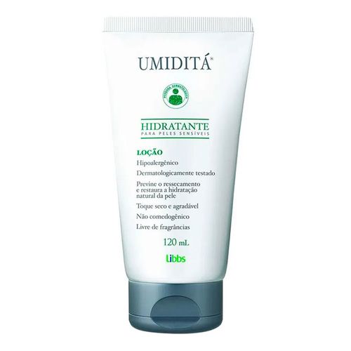 Loção Hidratante Corporal Umiditá Peles Sensíveis 120ml Loção Hidratante Corporal Umiditá Peles Sensíveis 120ml