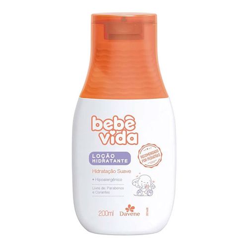 Loção Hidratante Davene Bebê Vida 200ml Loção Hidratante Davene Bebê Vida 200ml