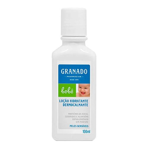 Loção Hidratante Granado Dermocalmente Bebe Peles Sensiveis 100ml Loção Hidratante Granado Dermocalmente Bebe Peles Sensiveis 100ml