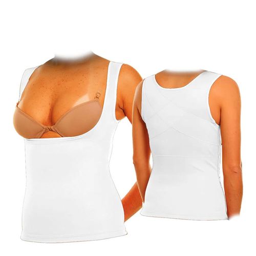 Cinta Modeladora e Postural Feminina Branco PP - Ideal Cinta Modeladora e Postural Feminina Branco PP - Ideal
