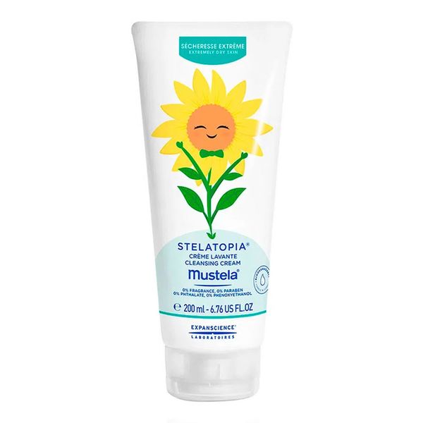 Creme Lavante Mustela Stelatopia Girassol 200ml