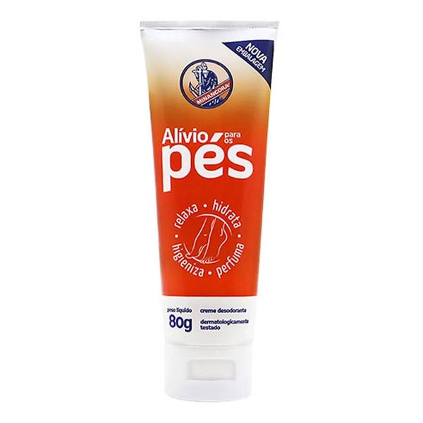 Creme Minancora Alívio Para os Pés 80g