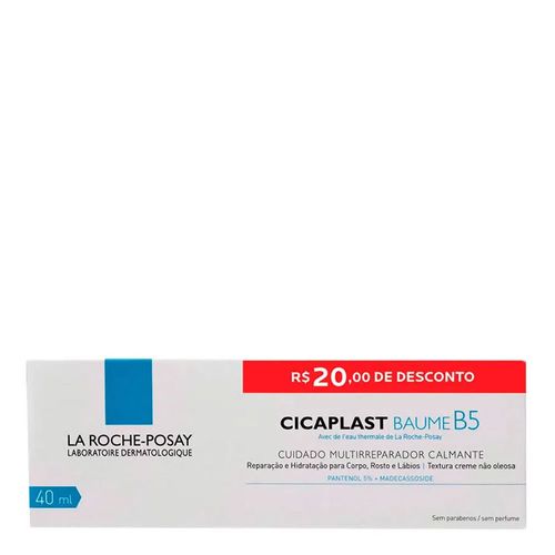 Creme Multirreparador La Roche-Posay Cicaplast Baume B5 40Ml
