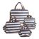 Mala Maternidade + Bolsa + Mochila + Frasqueira Maternidade para bebê Street Marinho - Hey Baby