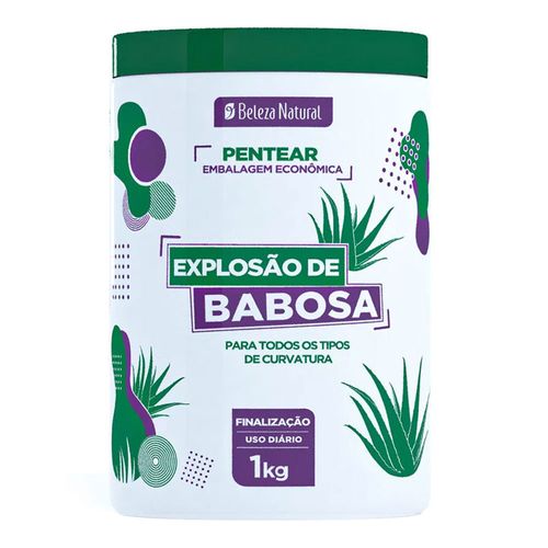 Creme Para Pentear Beleza Natural Explosão De Babosa 1kg
