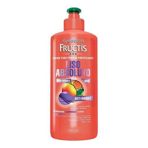 Creme para Pentear Fructis Liso Absoluto Pós Química 250g