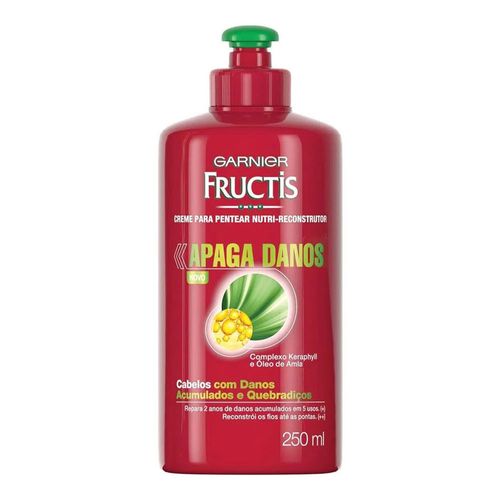 Creme para Pentear Garnier Fructis Apaga Danos 250ml Creme para Pentear Garnier Fructis Apaga Danos 250ml