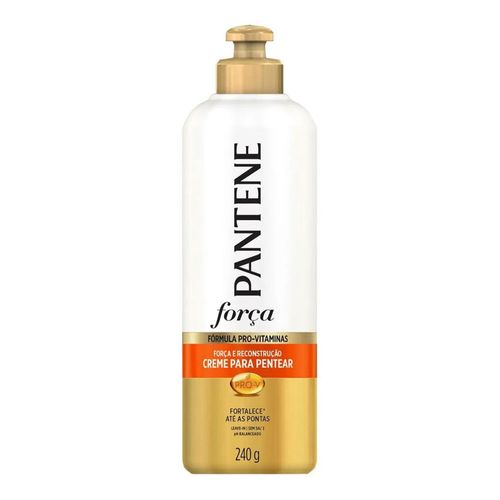 Creme para Pentear Pantene Força e Reconstrução 240g