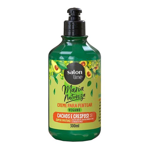 Creme para Pentear Salon Line Maria Natureza Super Frutas Cachos e Crespos 300ml Creme para Pentear Salon Line Maria Natureza Super Frutas Cachos e Crespos 300ml