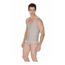 Colete postural masculino reforço único chocolate Cod 2071 Macom