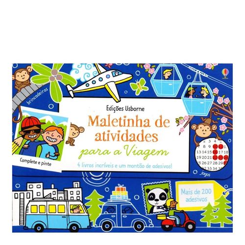 Maletinha de Atividades para Viagem
