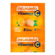 Melagrião S/ Açúcar Sabor Laranja Focomed 5 Pastilhas