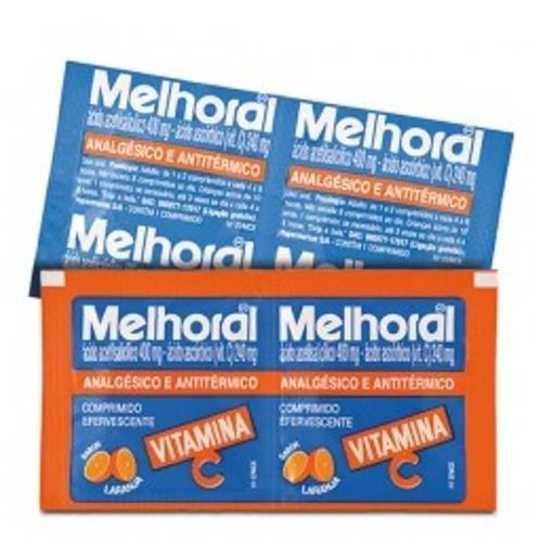 Melhoral-C Laranja Efervescente Neo Química 2 Comprimidos Melhoral-C Laranja Efervescente Neo Química 2 Comprimidos