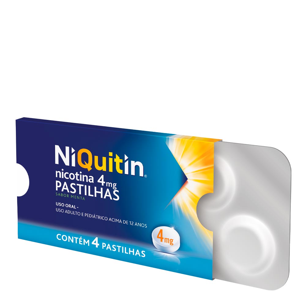 NiQuitin 4 mg 20 Comprimidos Sabor Menta