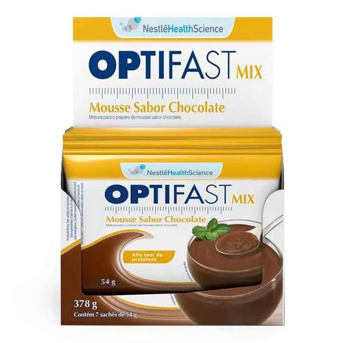 Mousse Nestlé Optifast Chocolate 54g Mousse Nestlé Optifast Chocolate 54g