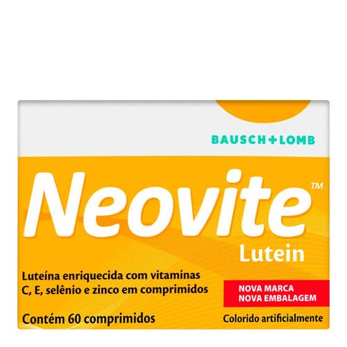 Neovite Lutein Bausch Lomb 60 Comprimidos Neovite Lutein Bausch Lomb 60 Comprimidos