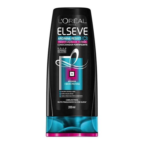 Condicionador Elseve Arginina X3 Restauração Massa 200ml