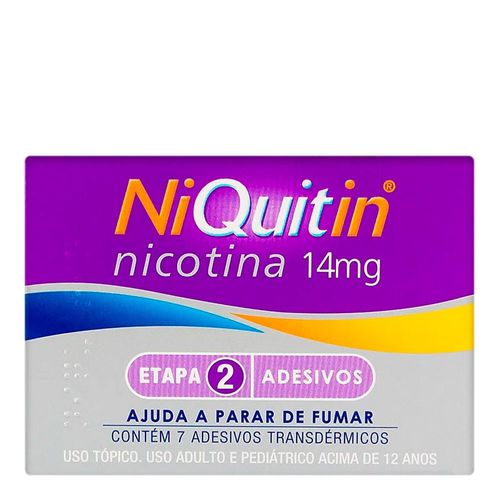 NiQuitin 14mg Perrigo 7 Adesivos NiQuitin 14mg Perrigo 7 Adesivos