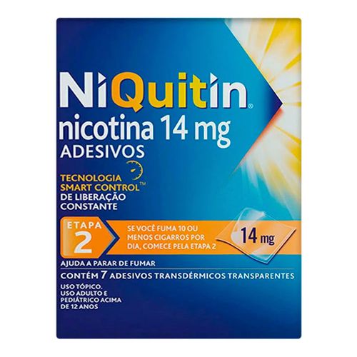 Niquitin 14mg Perrigo 7 Adesivos Transparentes Niquitin 14mg Perrigo 7 Adesivos Transparentes