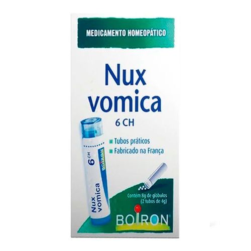 Nux Vomica 6CH Boiron 8g Nux Vomica 6CH Boiron 8g