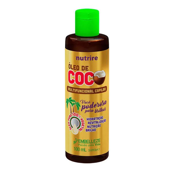 Óleo De Coco Novex Multifuncional 100ml