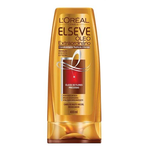 Condicionador Elseve Óleo Extraordinário Nutrição Intensa 400ml Condicionador Elseve Óleo Extraordinário Nutrição Intensa 400ml