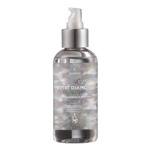 Óleo Nutritivo Eudora Siàge Nutri Diamond 110ml Óleo Nutritivo Eudora Siàge Nutri Diamond 110ml