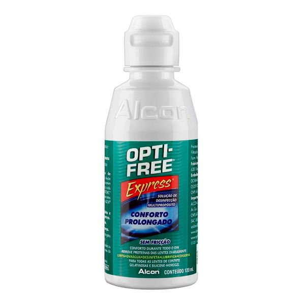 Solução para Lentes Opti-Free Express Alcon 120ml