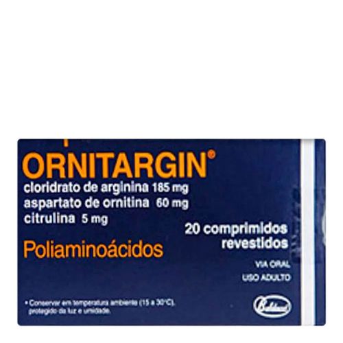 Ornitargin Baldacci 20 Comprimidos Ornitargin Baldacci 20 Comprimidos